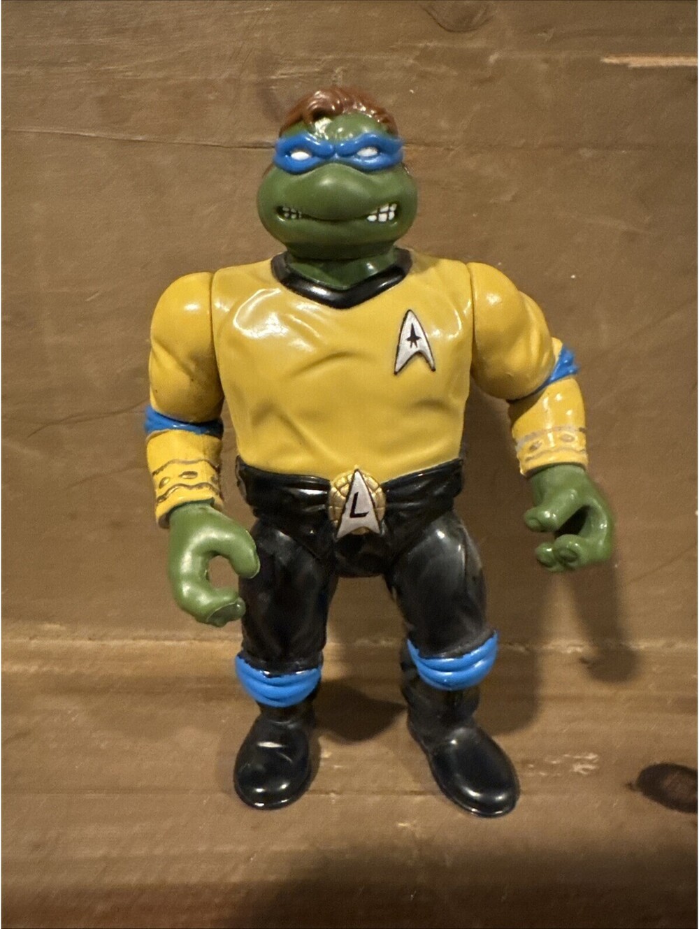 Teenage Mutant Ninja Turtles Star Trek Captain Leonardo 1994 Tmnt Leo